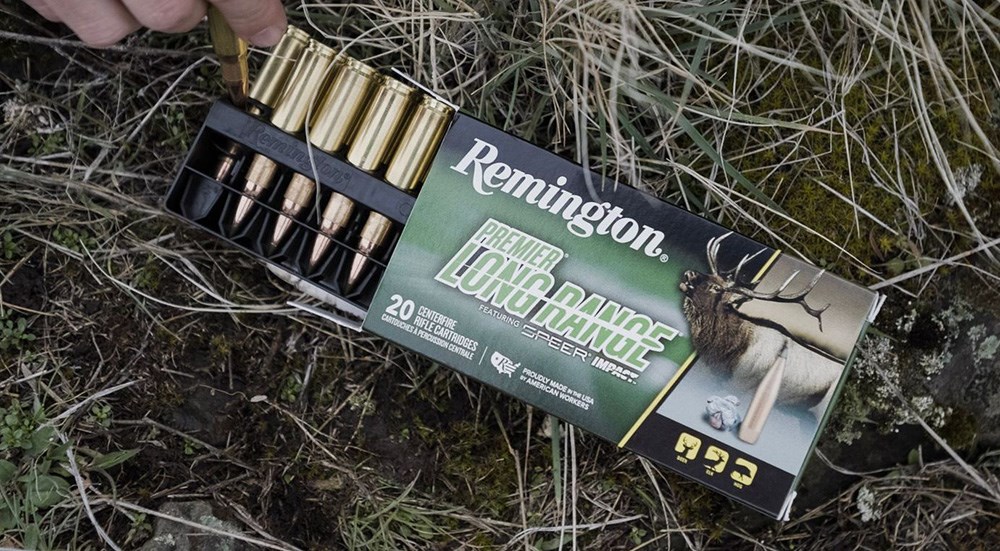 Remington Premier Long Range Speer Impact ammunition.