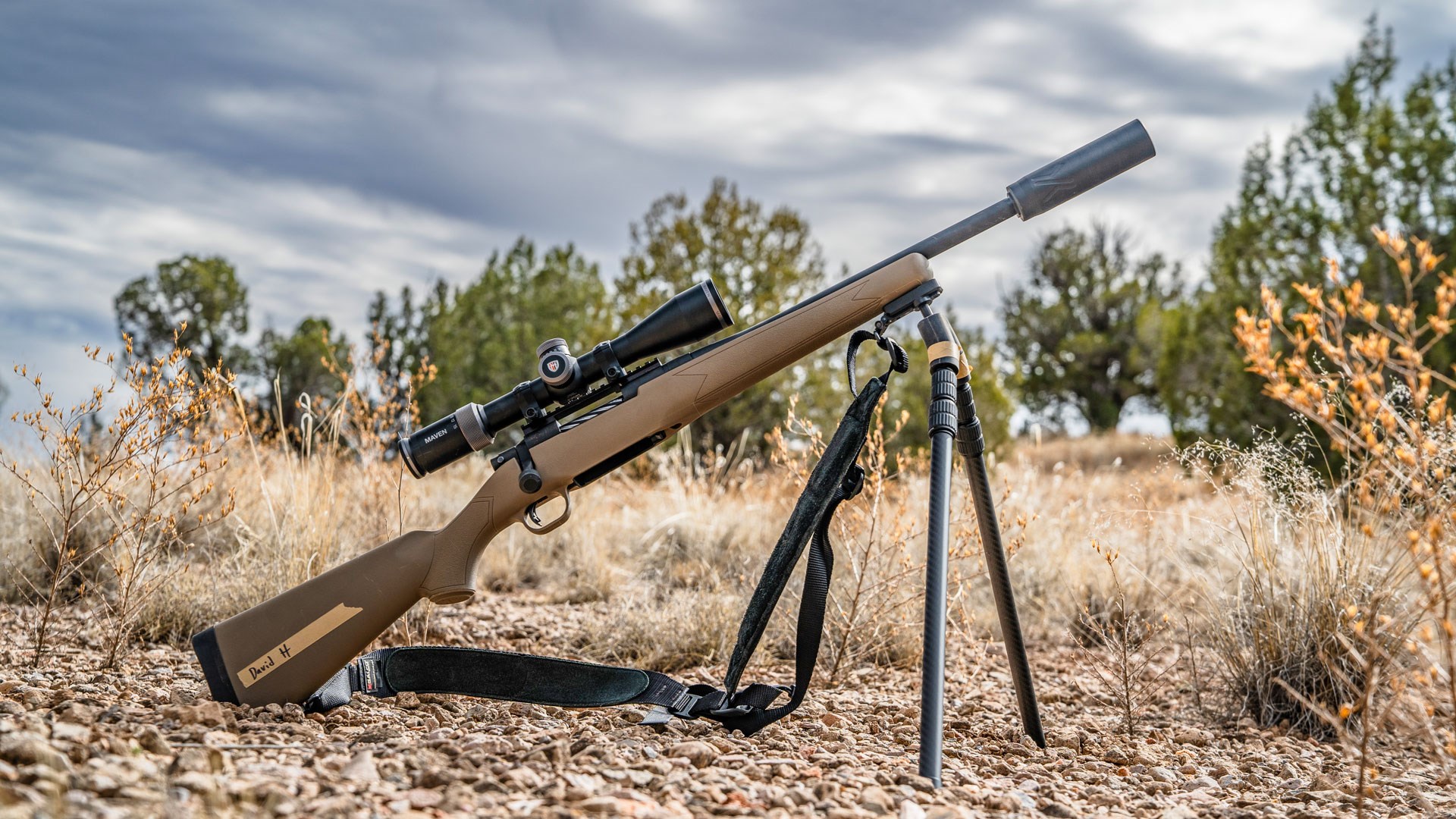 Javelin Bipod on Mossberg Patriot