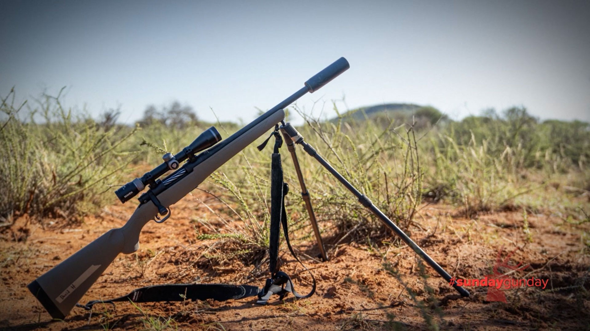 Mossberg Patriot Carbine on Bipod