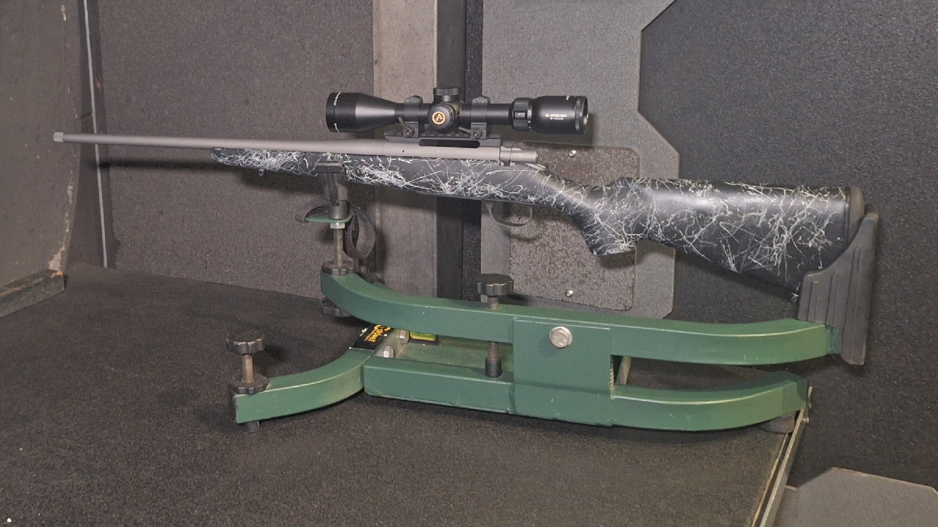 Gun in sled