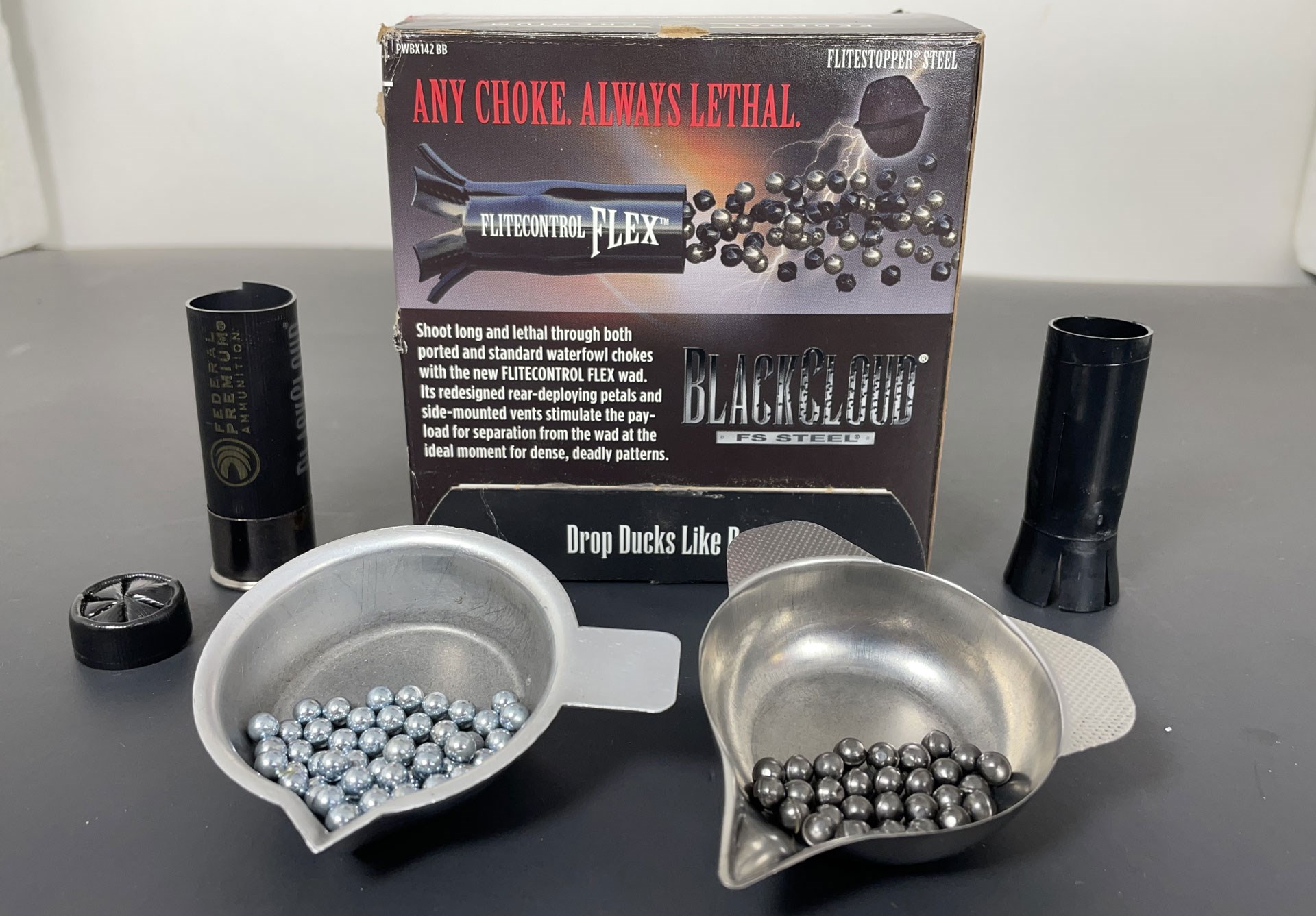 Steel shot styles