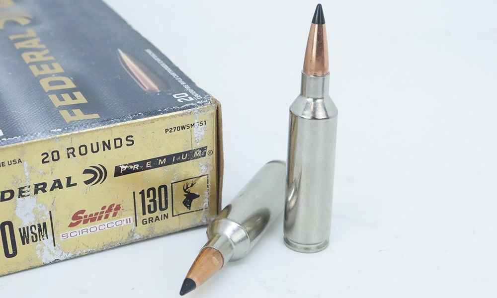 Federal Premium ammunition loaded with Swift Scirocco II bullet.