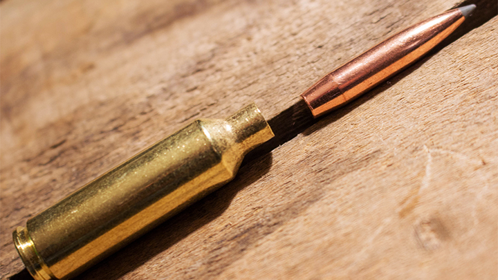 6.5 Western Case with 165-grain Nosler AccuBond Long Range Bullet