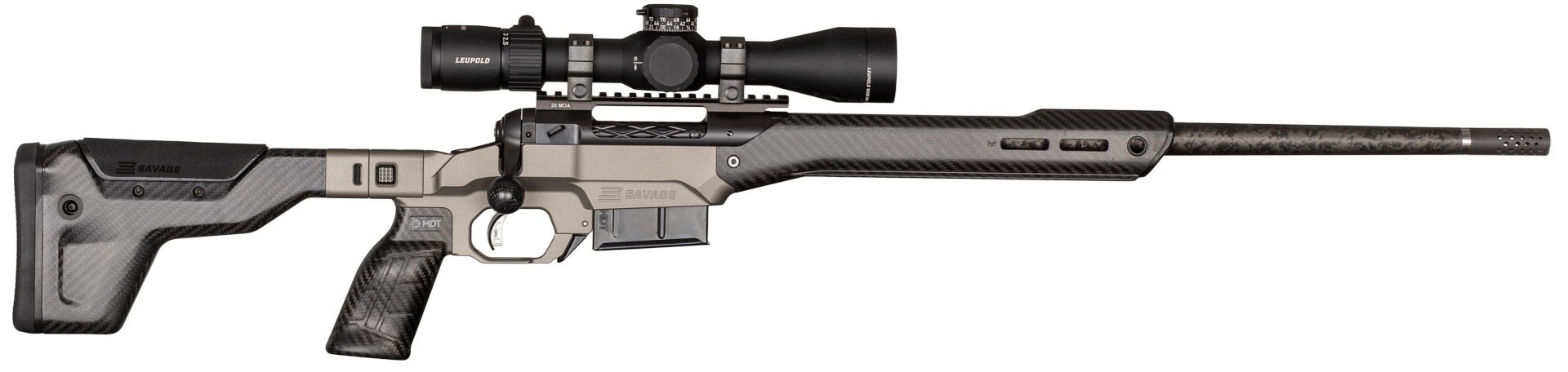 Savage 110 Ultralite Elite on white