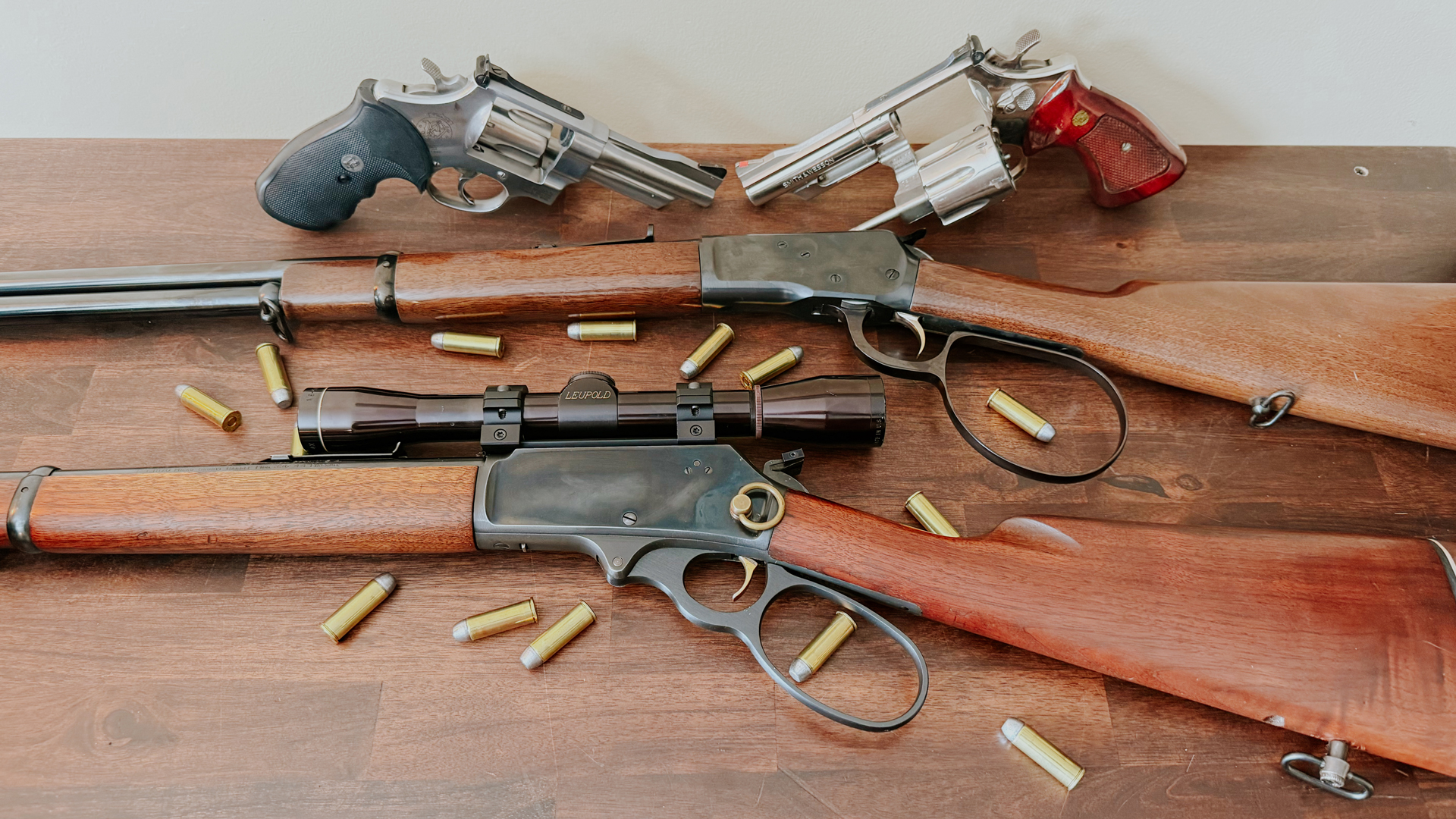 LEDE Rifles And Revolvers
