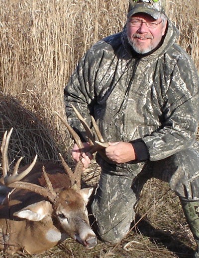 Author with buck