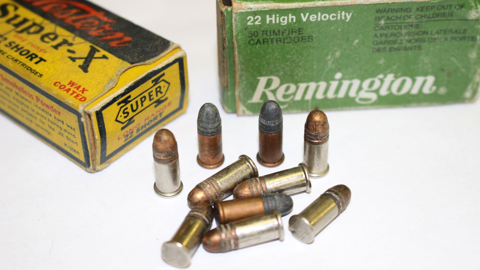 22 Short cartridges