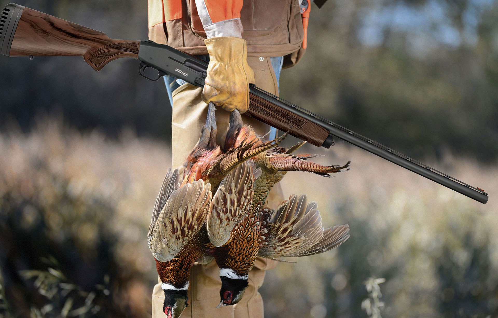 940 Pro with pheasants
