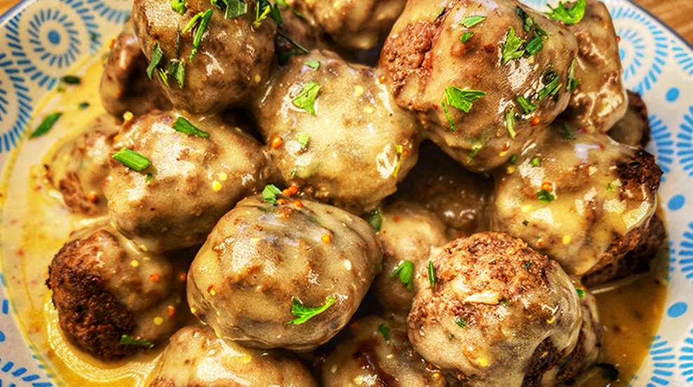 Recipe: Tarragon Venison Meatballs in Dijon Gravy | An Official Journal ...
