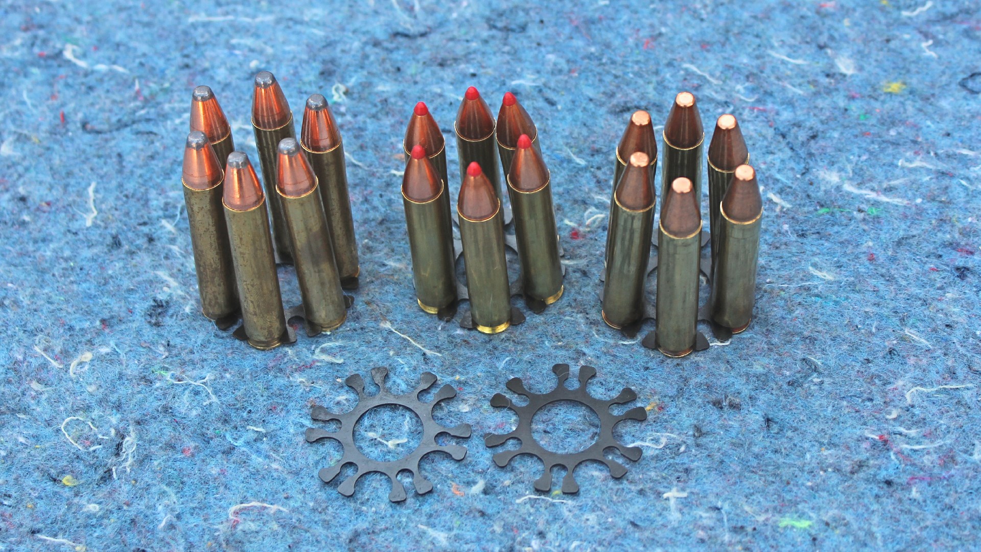 Taurus Raging Hunter moon clips with ammo