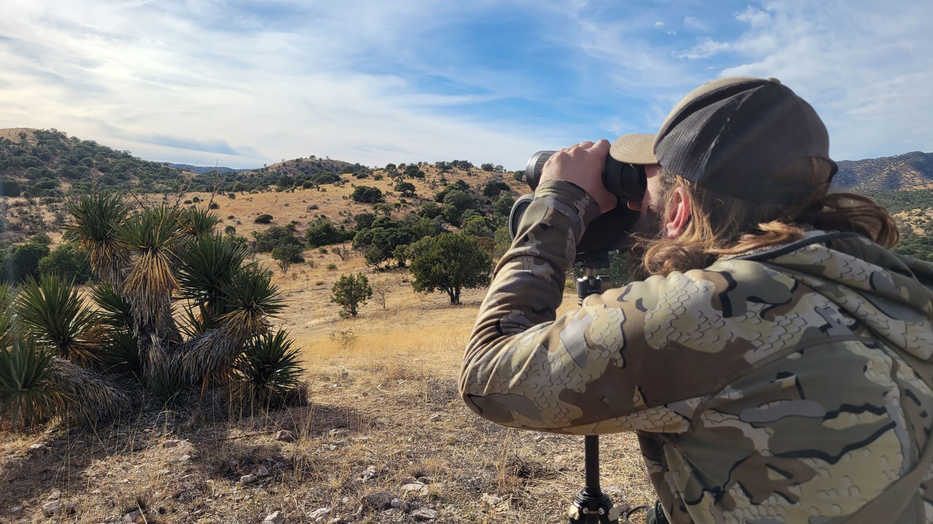 Glassing off Tripod