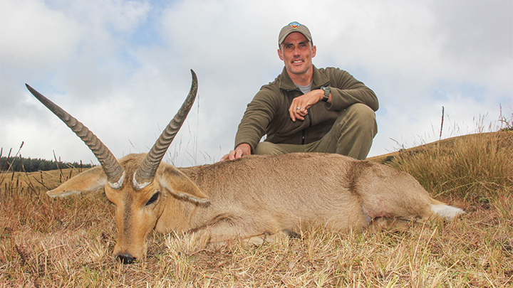 Hunter with African Plains Game