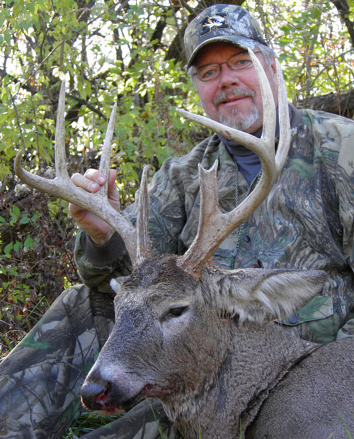 Mike Roux poses with a great early-season eight point.