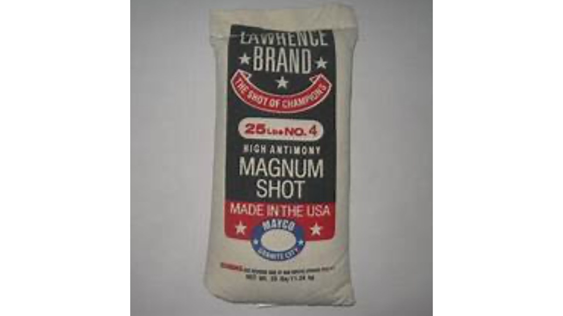 Bag of magnum shot