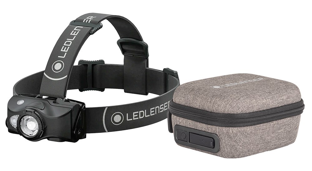 Ledlenser MH8 Outdoor Headlamp and Powercase.