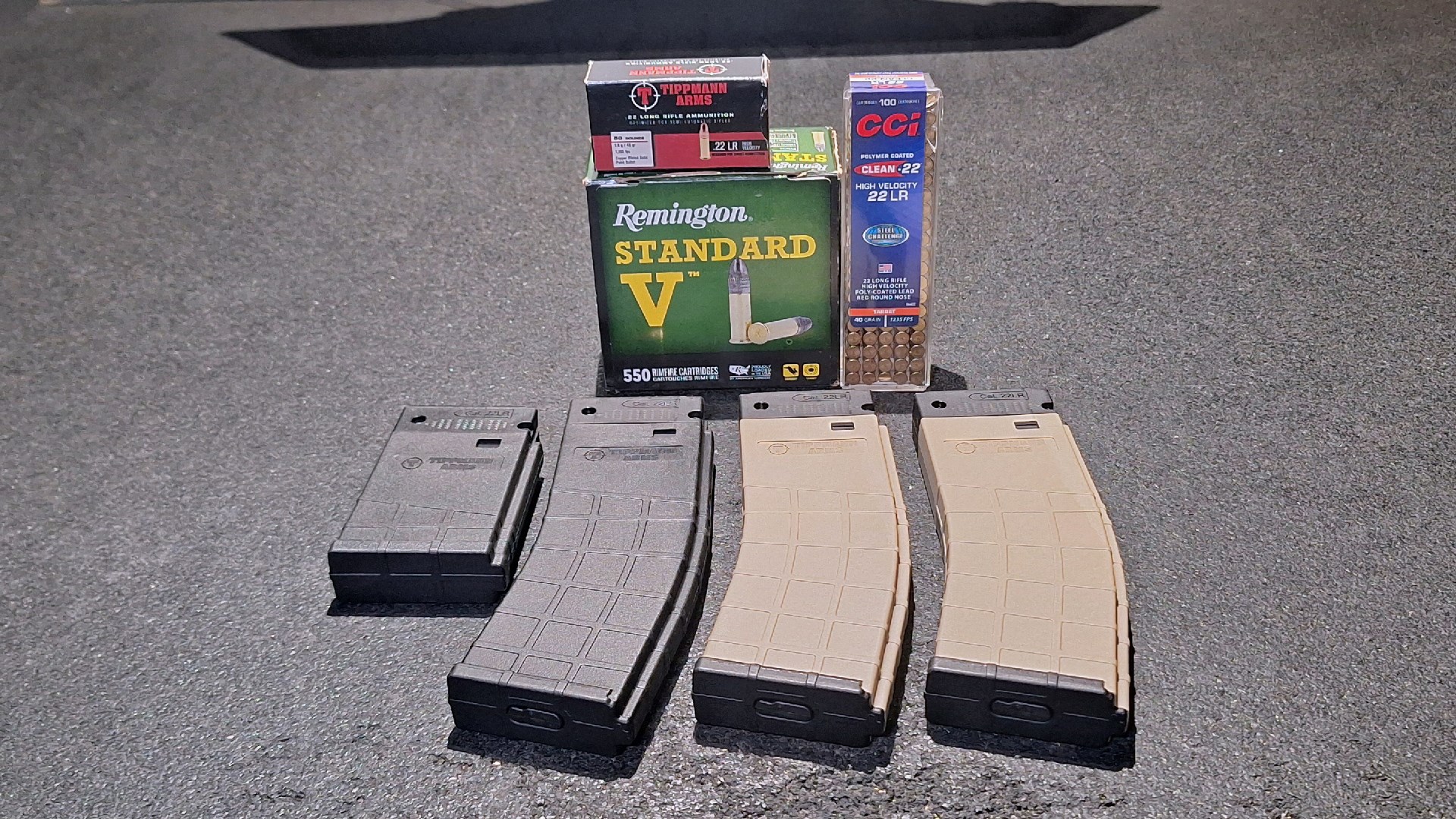 Ammo and magazines