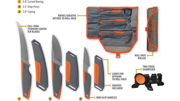 New for 2025: Outdoor Edge Vantex Hunting Knives | An Official Journal Of The NRA