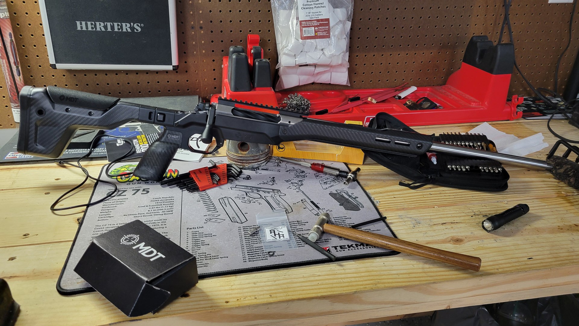 Unfolded Model 2020 on bench