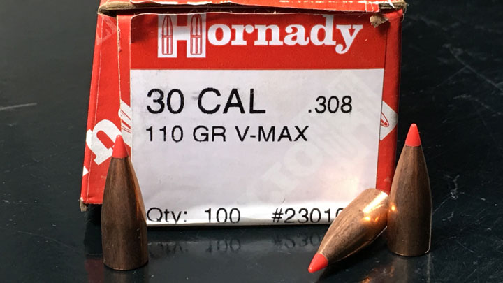 Hornady .30 Cal outside of box