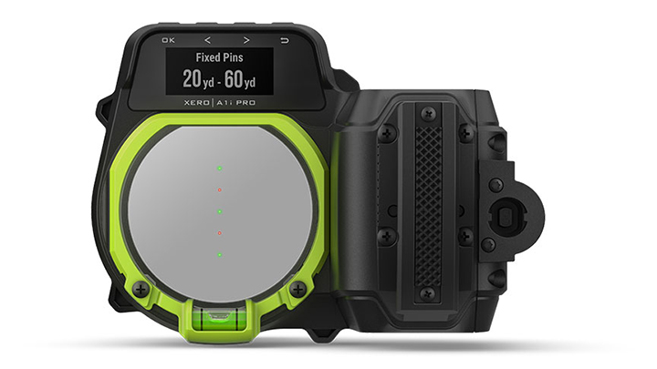 Garmin Xero A1i Pro Dual Color Pins in Sight