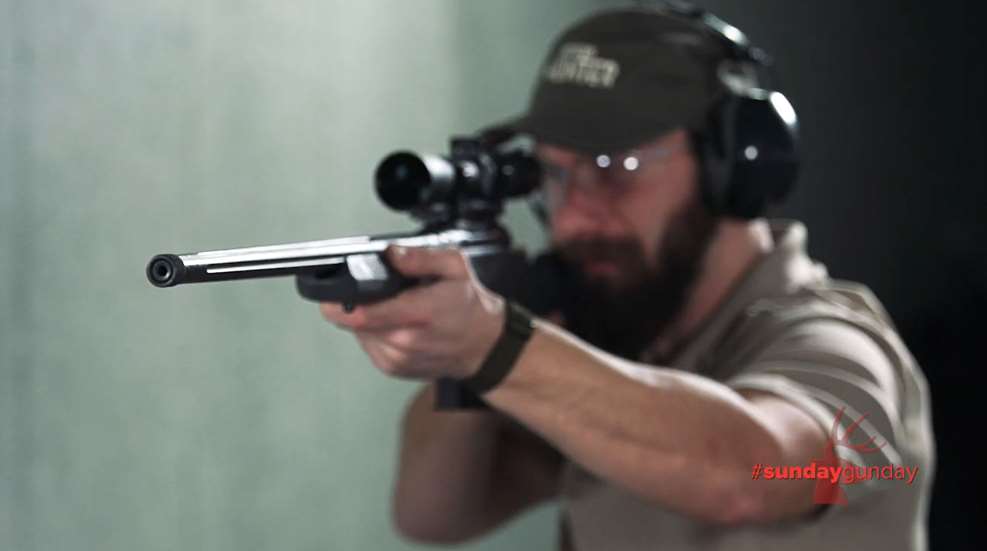 Herman Shooting Savage 110 Tactical