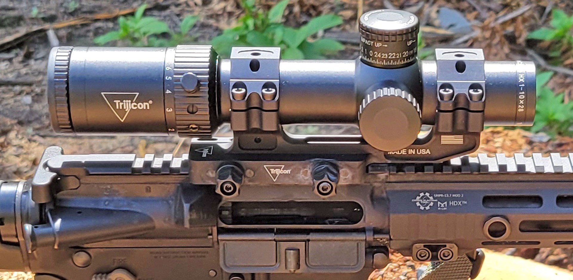 Trijicon Credo on rifle
