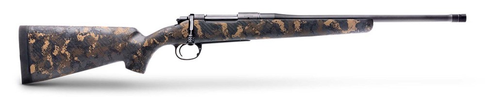 Wilson Combat NULA Model 20 bolt action rifle facing right on white background.