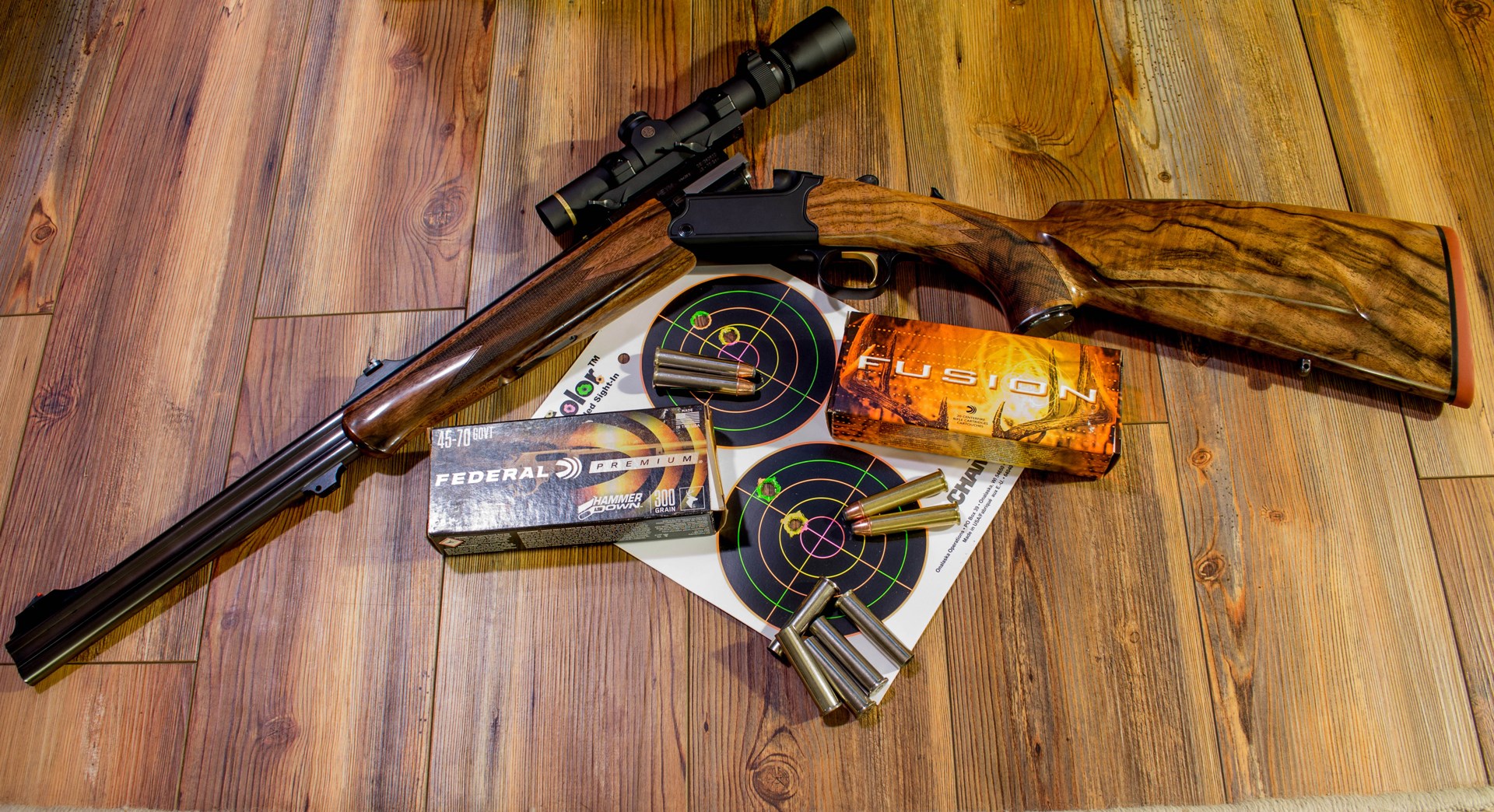 Scoped rifle