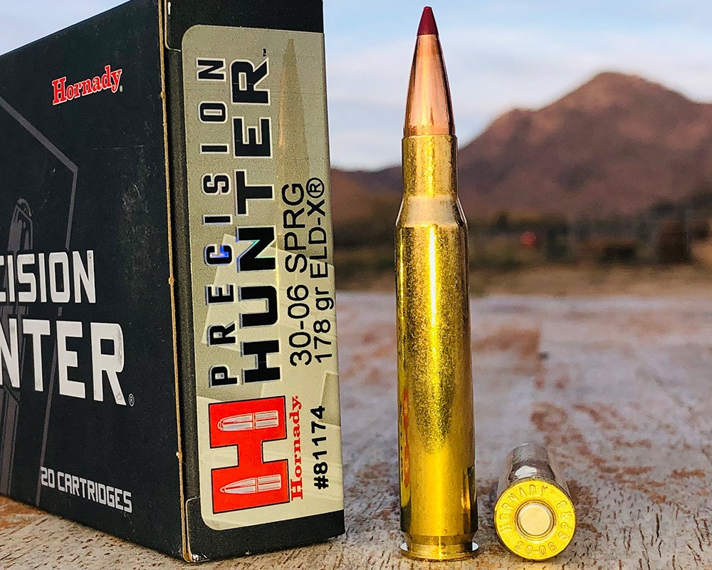 Hornady Precision Hunter .30-06 Springfield 178-grain ELD-X Ammunition