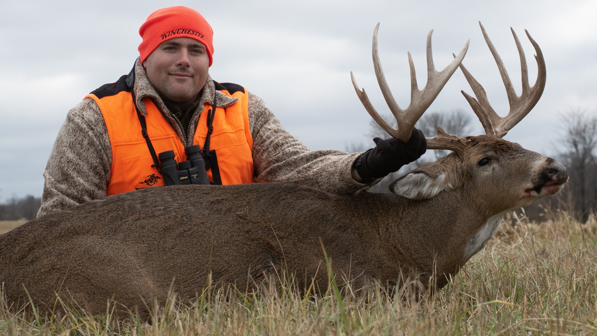 Aaron with monster buck