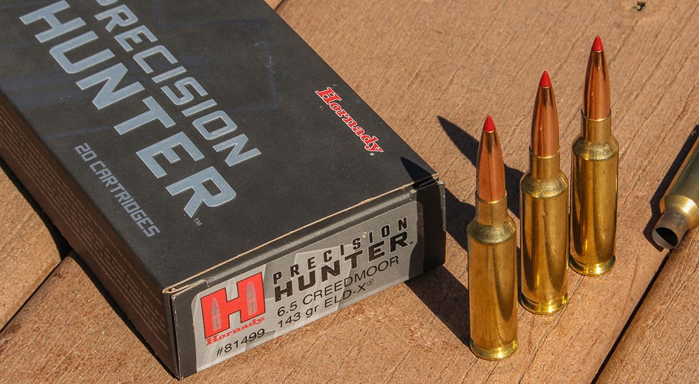 Hornady Precision Hunter 6.5 Creedmoor 143-grain ELD-X Ammunition