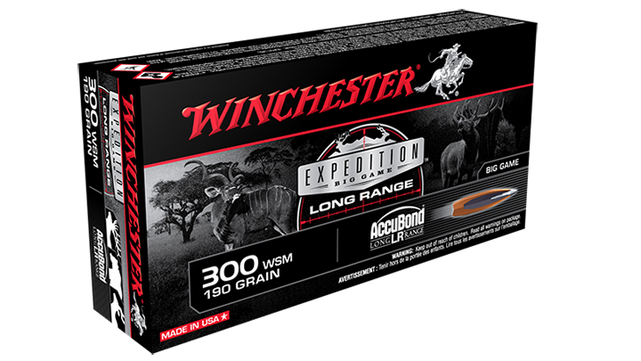 Winchester 190-grain .300 WSM Expedition Big Game AccuBond Ammo Box