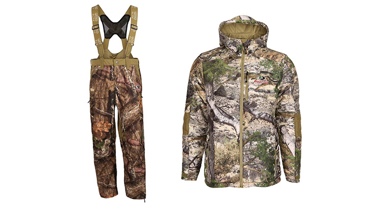 EHG Piedmont Bib and Rainier Jacket Hunting Clothing