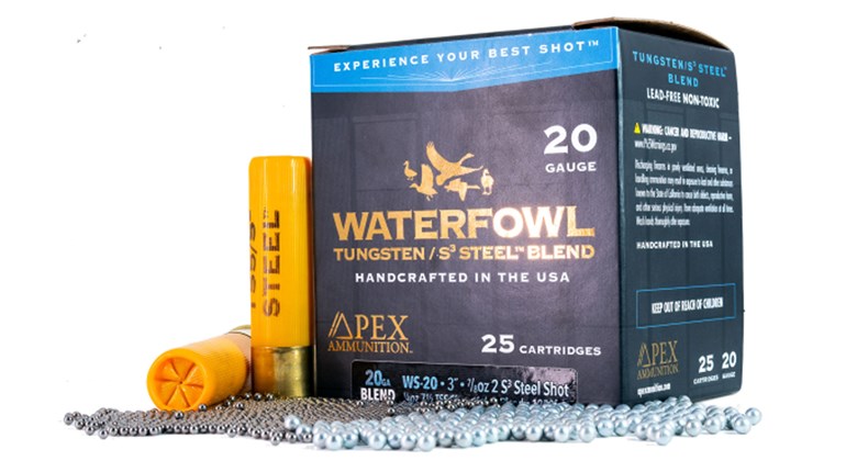First Look: Apex Ammunition 20-Gauge TSS/S3 Steel Waterfowl Blend | An Official Journal Of The NRA