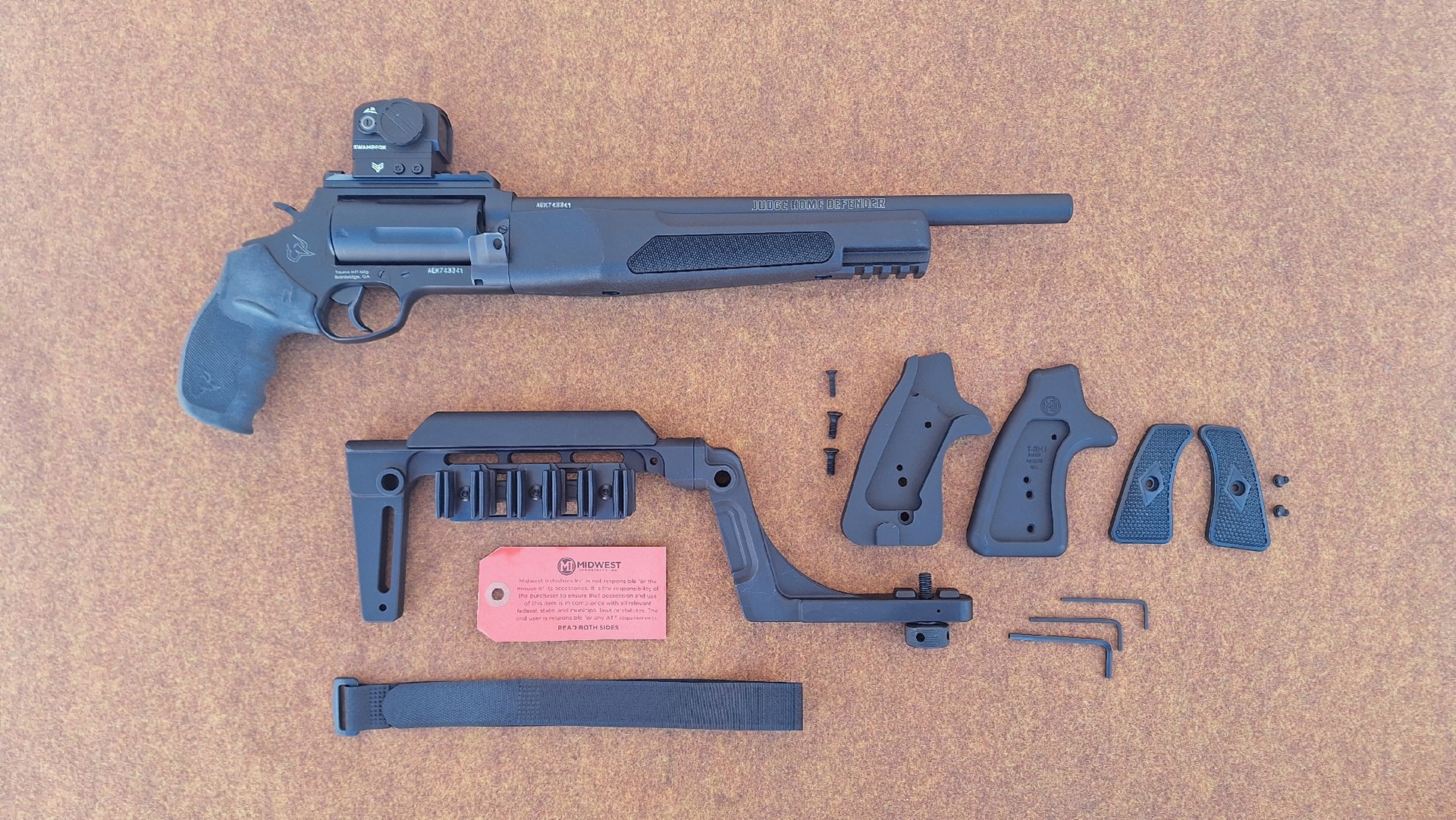 Taurus Judge and Brace