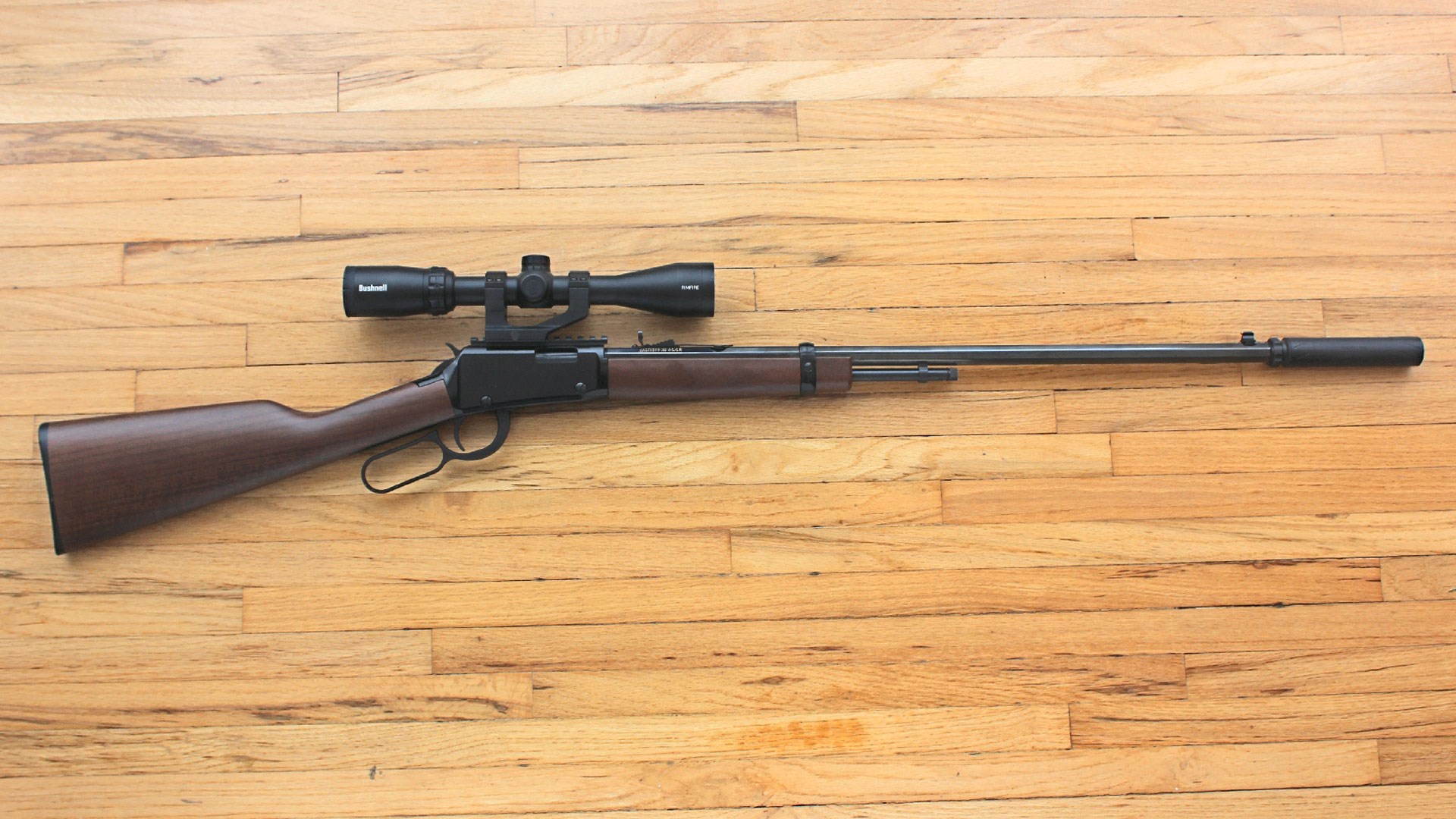 Wooden Lever Gun