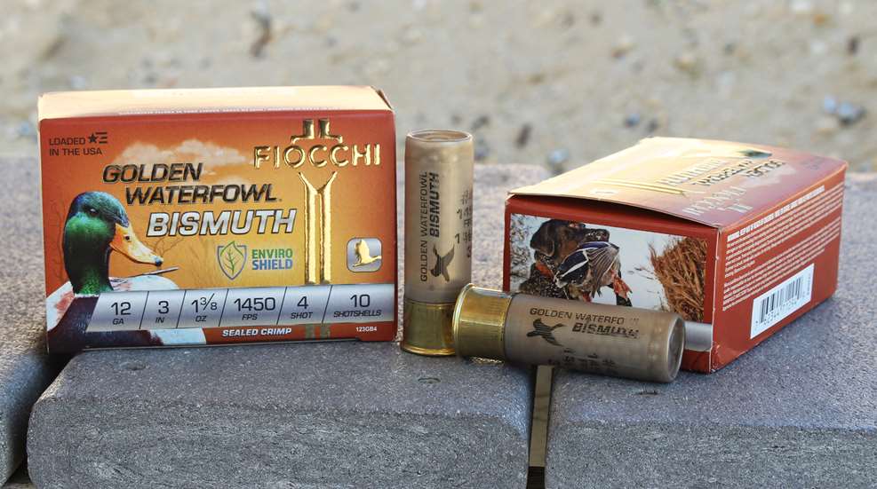 Tested Fiocchi Golden Waterfowl Bismuth Lead