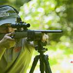Herman Shooting Dangerous Game Rifle