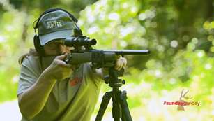 Herman Shooting Dangerous Game Rifle