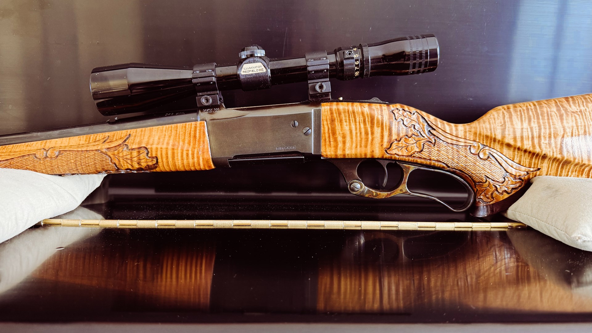 Other side of Savage engraving