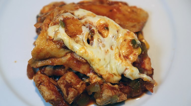 Recipe: Layered Turkey Enchiladas | An Official Journal Of The NRA