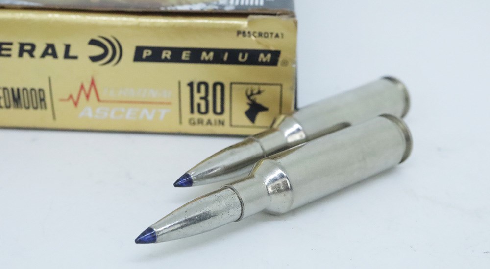 Federal Premium Terminal Ascent 130-grain 6.5 Creemoor ammunition.