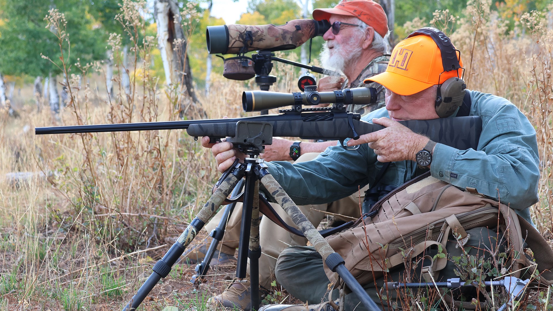 Shooting off a tripod