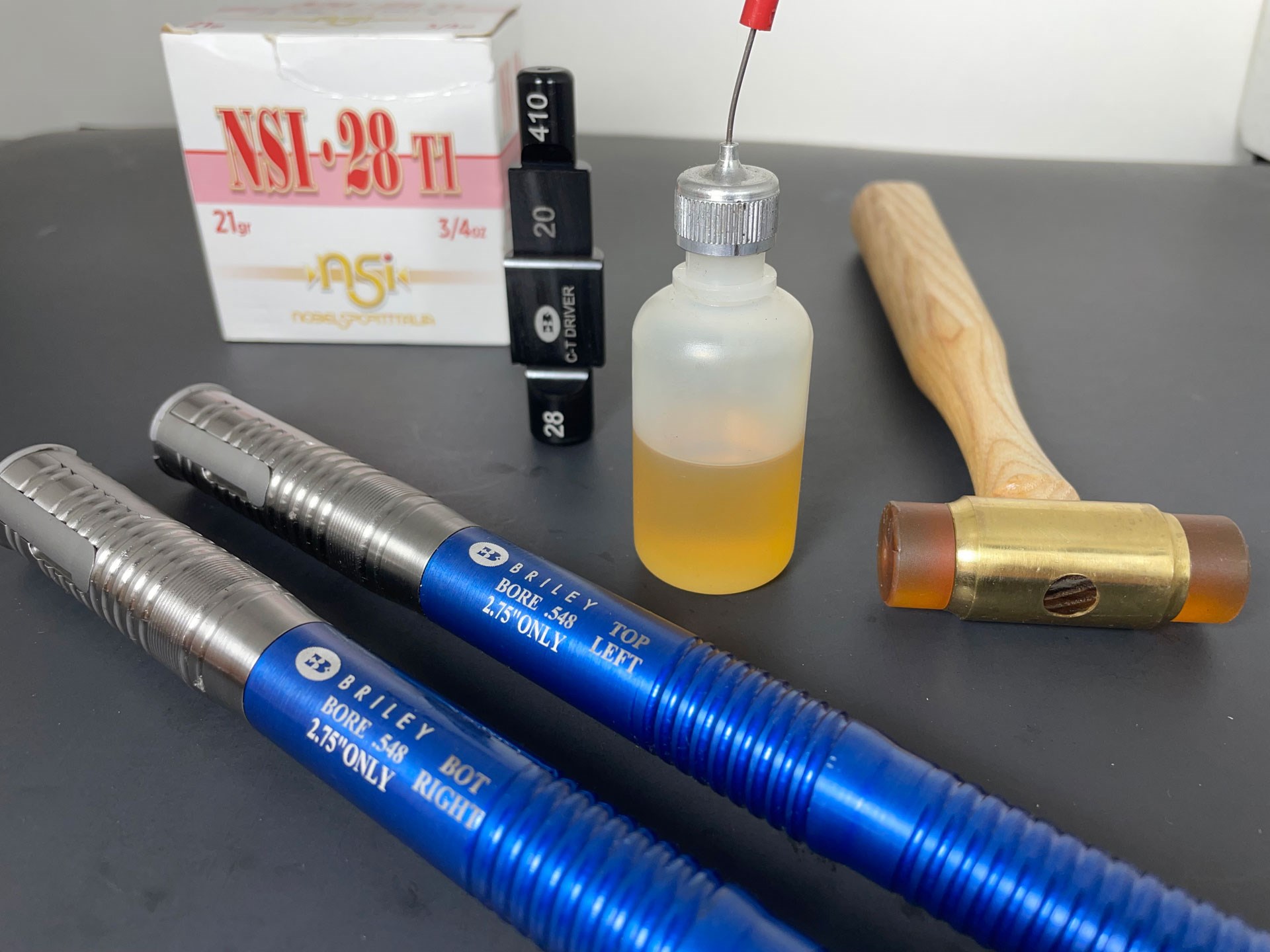 Briley Tubes and Oil