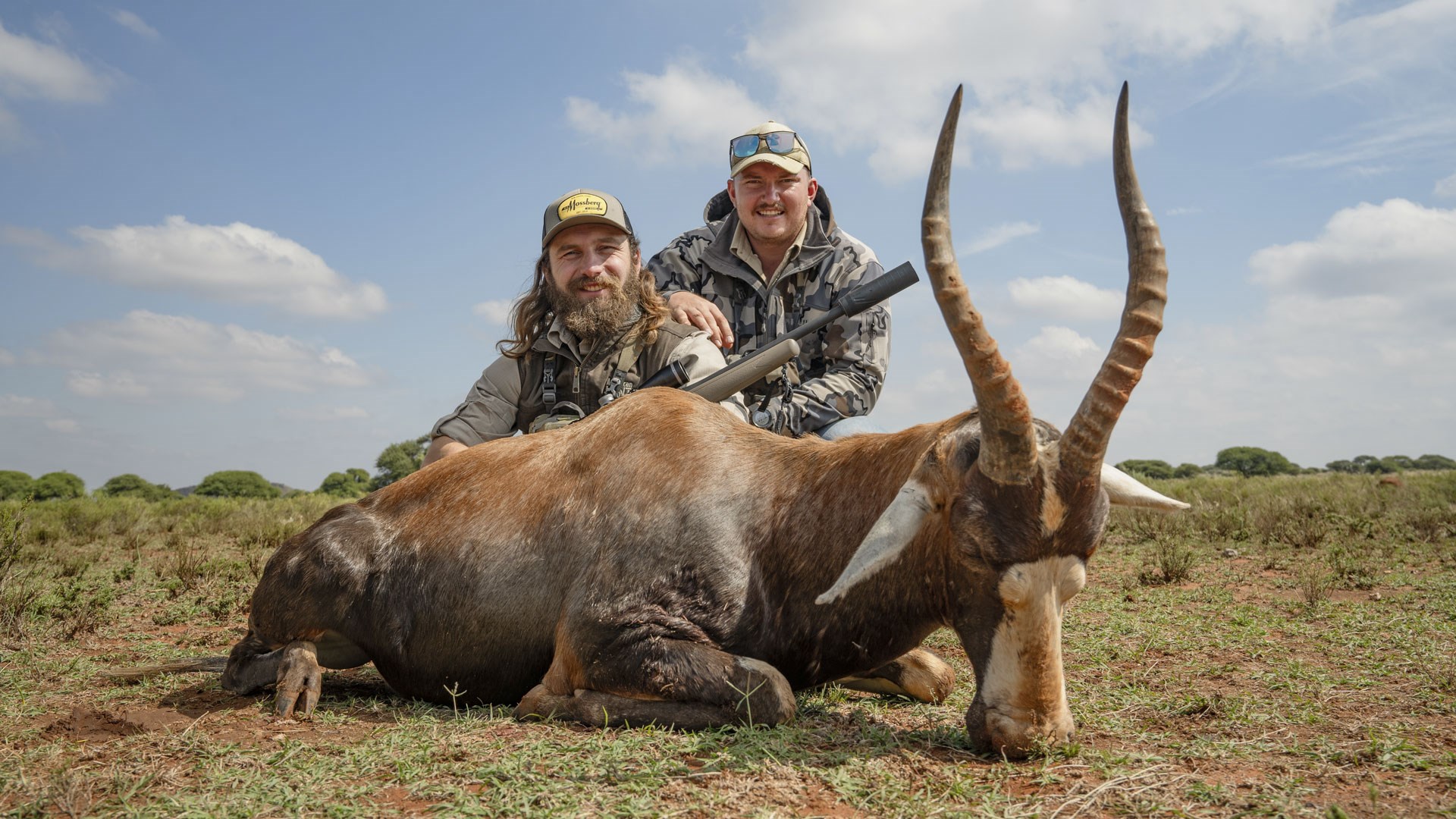 Herman with Blesbok