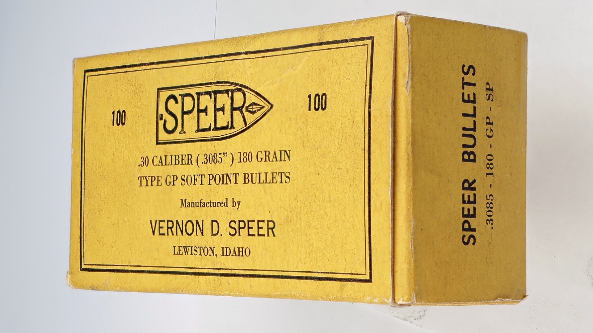 Box of speer bullets