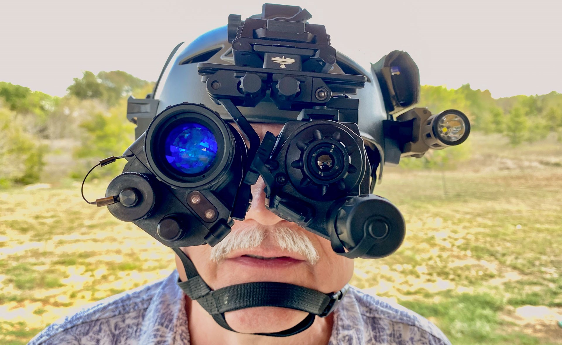 McCombie with gear