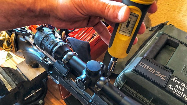 Installing Riflescope on Rifle