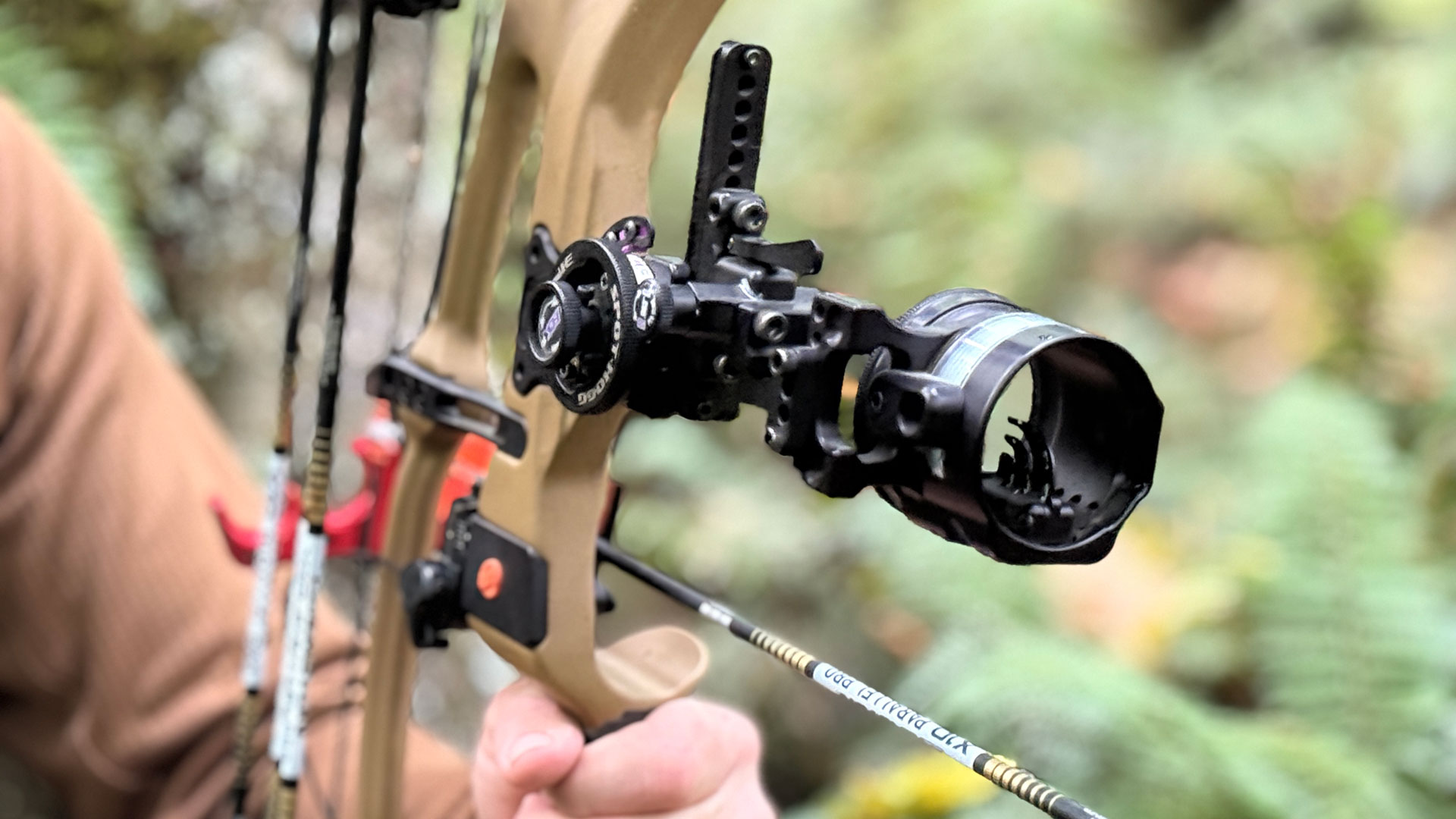 A dial-to-the-yard three- or five-pin sight built like a tank is ideal for elk hunting.