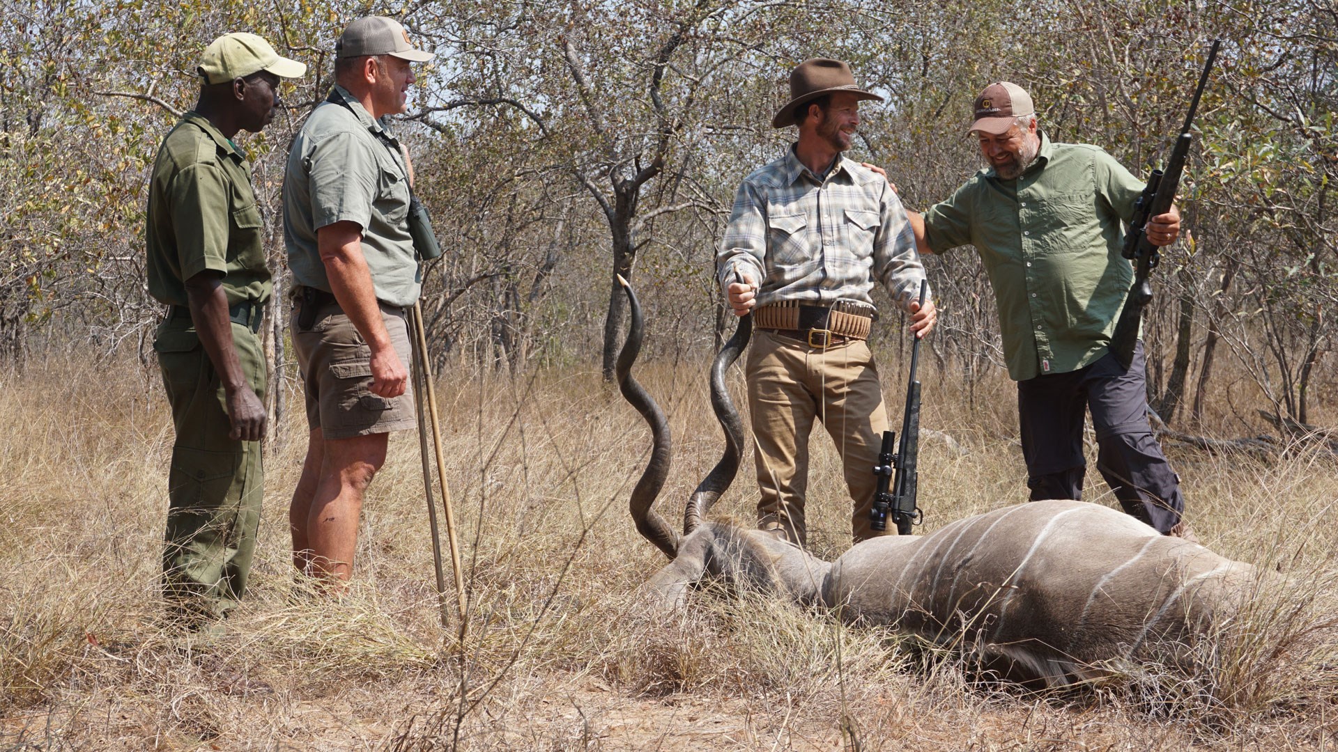 Hunters in africa